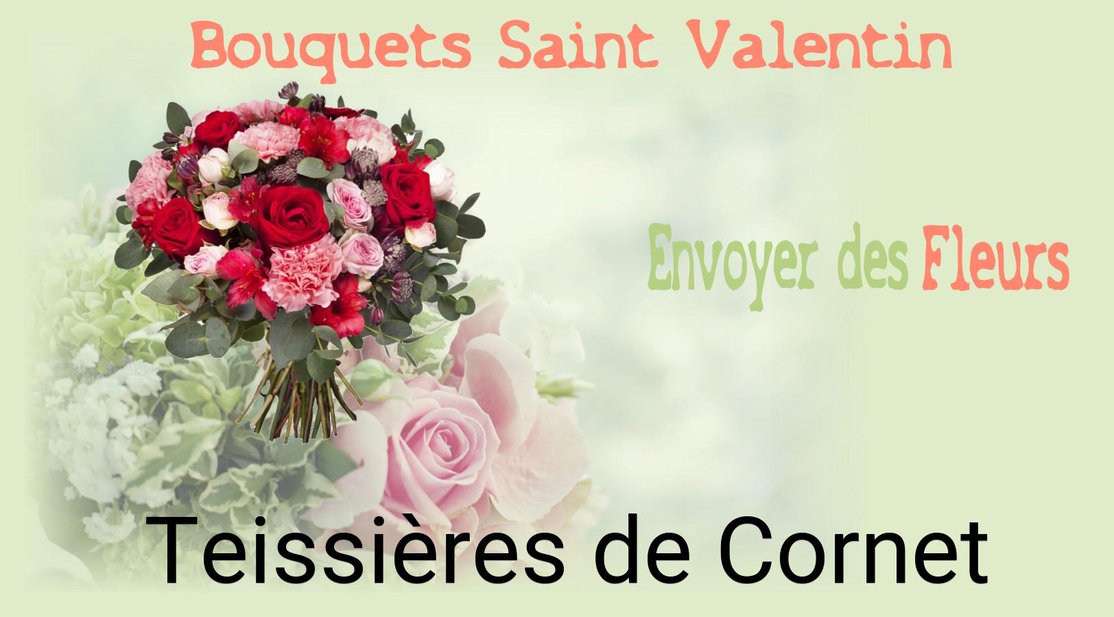 Roses de Saint-Valentin livrées à Teissières-de-Cornet